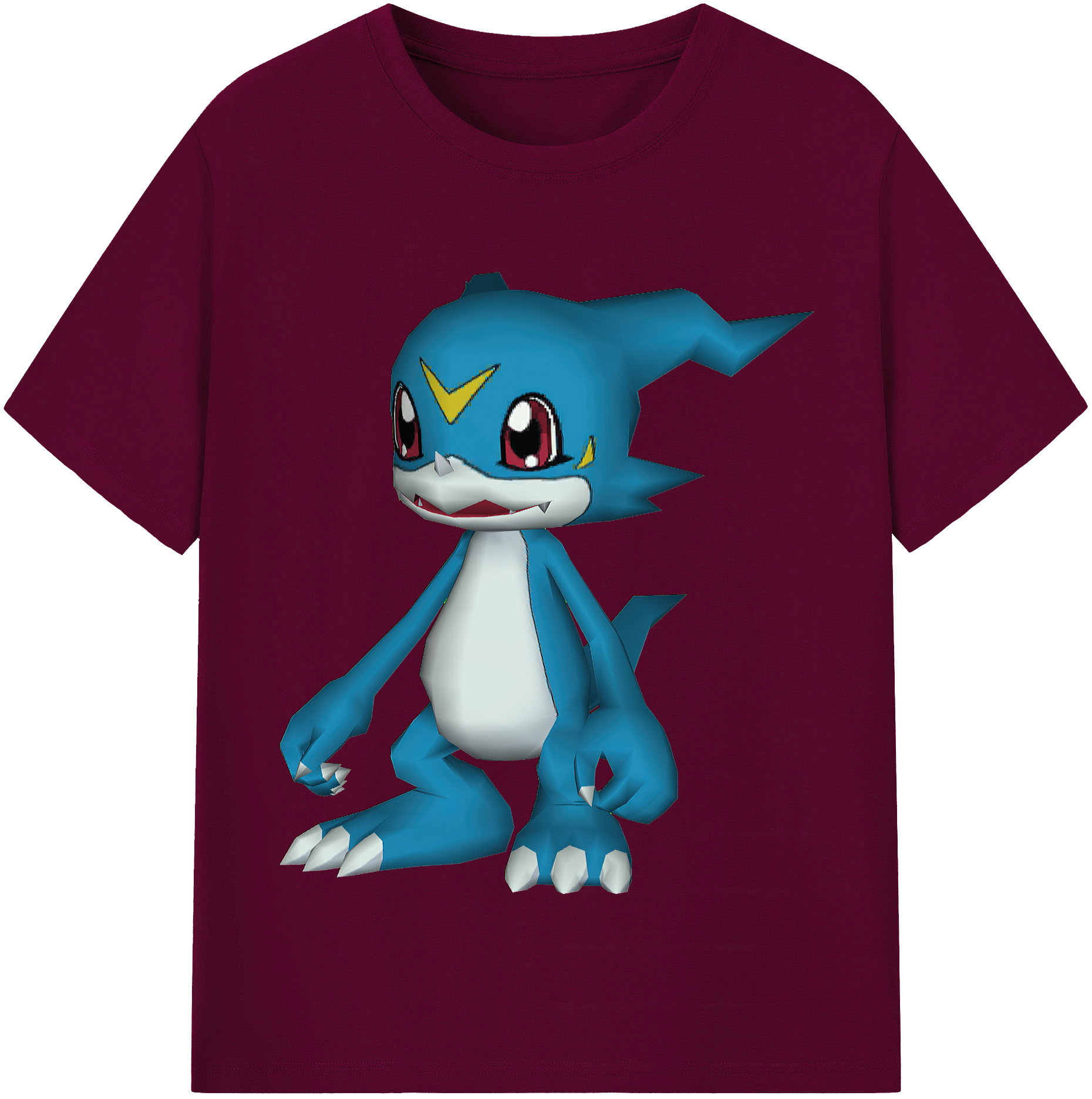 （画像用） Digimon デジタルモンスター/デジモン レディースカジュアルプリントTシャツ（綿100％）